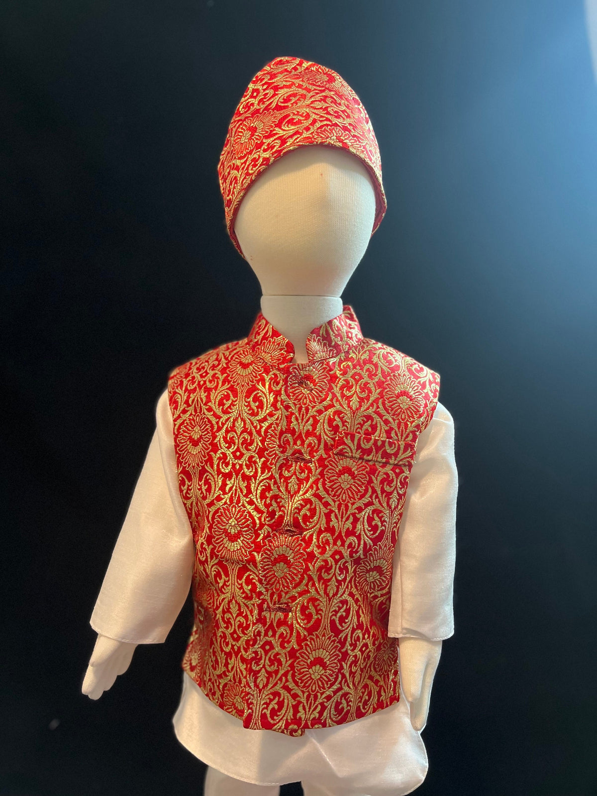 Baby Boy Pasni Dress | Weaning Rice Ceremony Outfit Nepali Traditional Daura Set