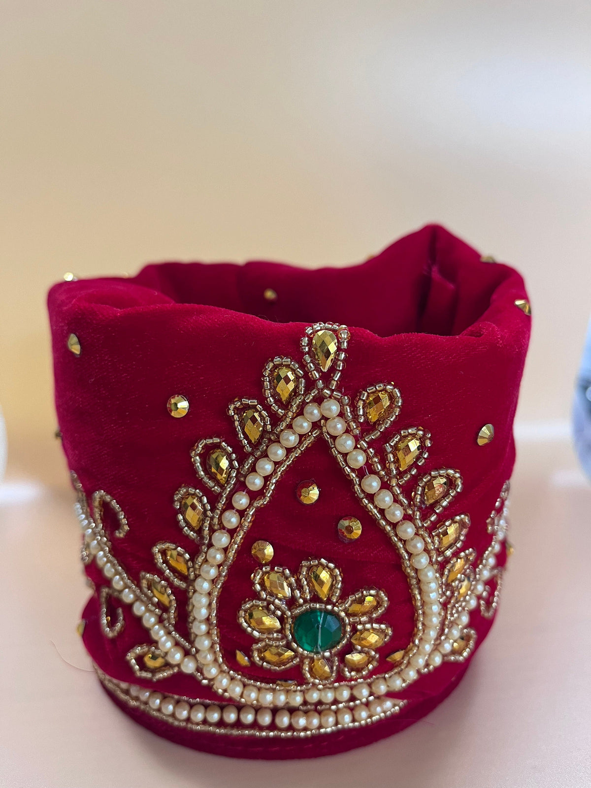Nepali Beaded Velvet Bag | Wedding Party Favor Pouch Traditional Gift Bag