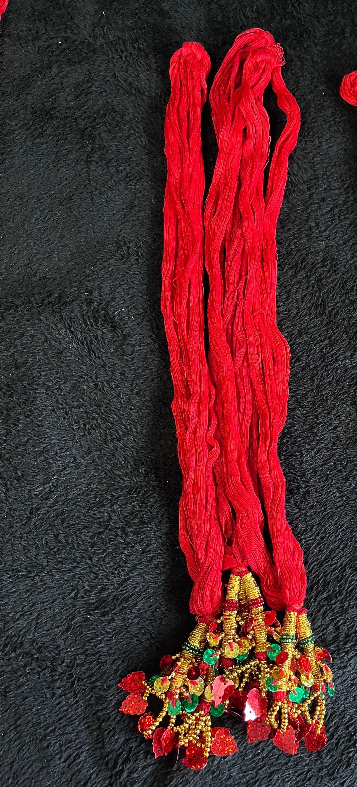 Nepalese Hair Dhago Dori | Handcrafted Traditional Hair Tie Accessory