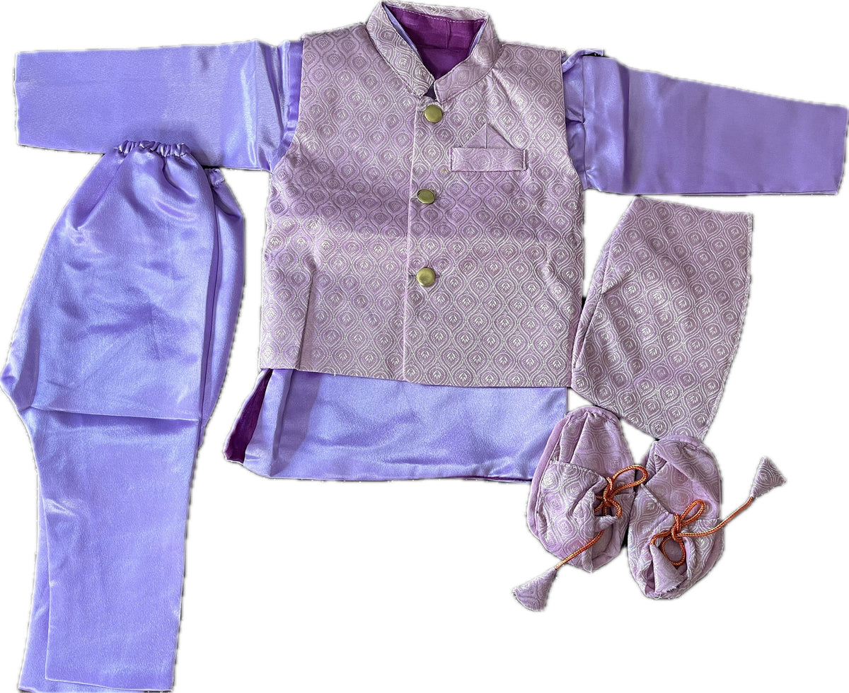 Baby Boy Pasni Dress | Weaning Rice Ceremony Outfit Nepali Traditional Daura Set