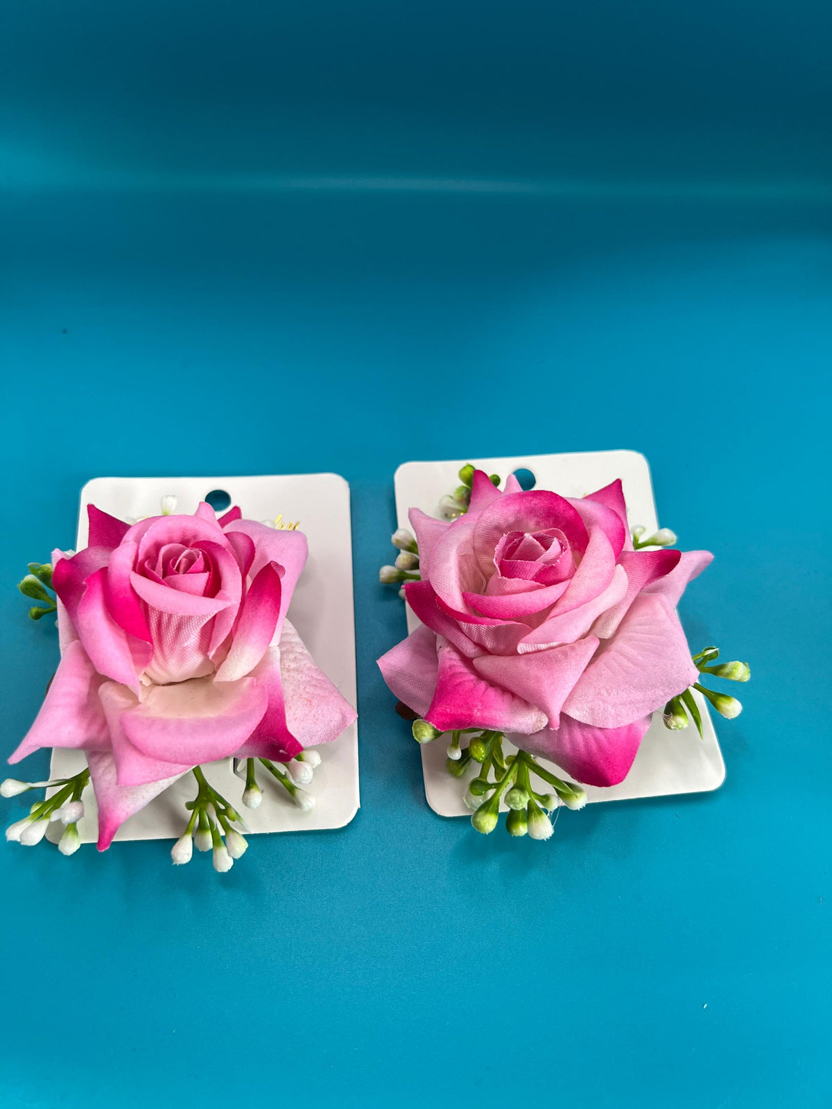 Rose Hair Clips | Wedding Bridal Hair Accessories Floral Clip Set