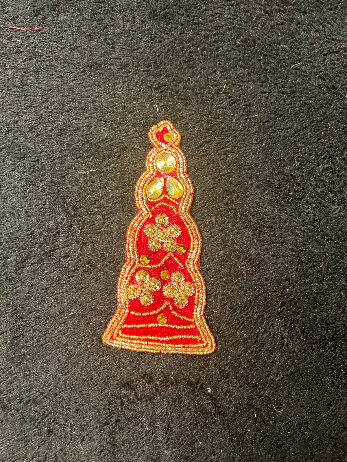 Nepali Sindur Chopne Applicator | Traditional Vermilion Powder Tool for Married Women