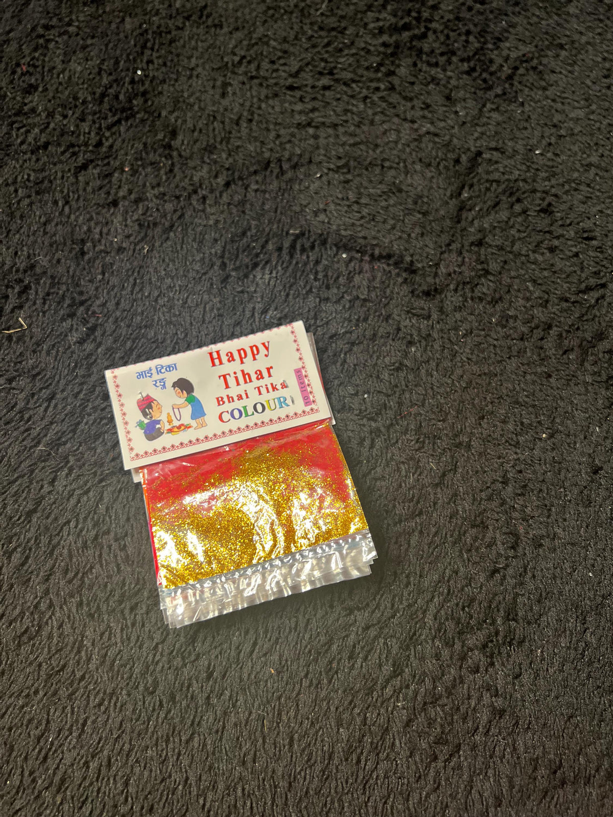 Saptarangi Bhai Tika Set | 7-Color Traditional Tihar Tika Powder for Bhai Tika Ceremony