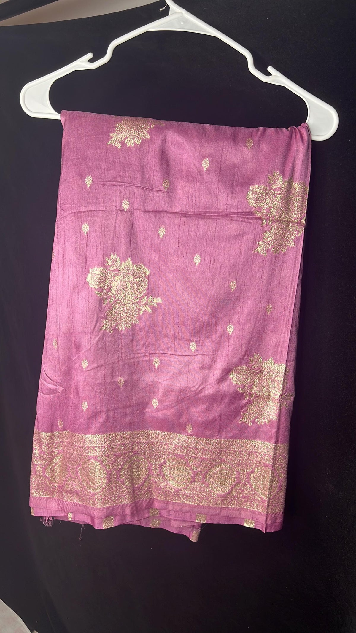 Multicolored Chiffon Saree | Lightweight Dola Sari for Party Festival Wear