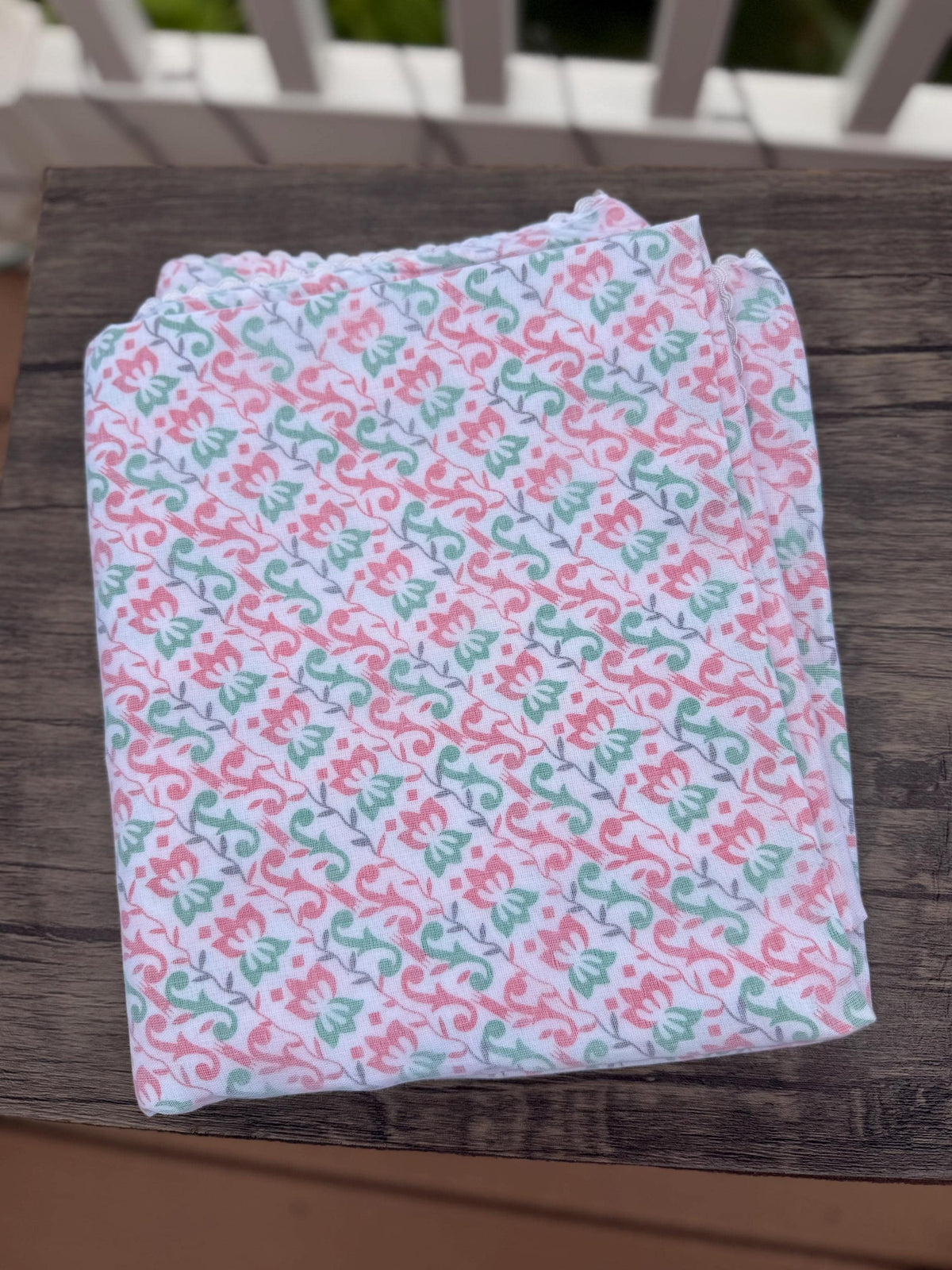 Nepali Dhaka Khasto Shawl | Handwoven Malmal Traditional Scarf for Men Women Nepal Gift
