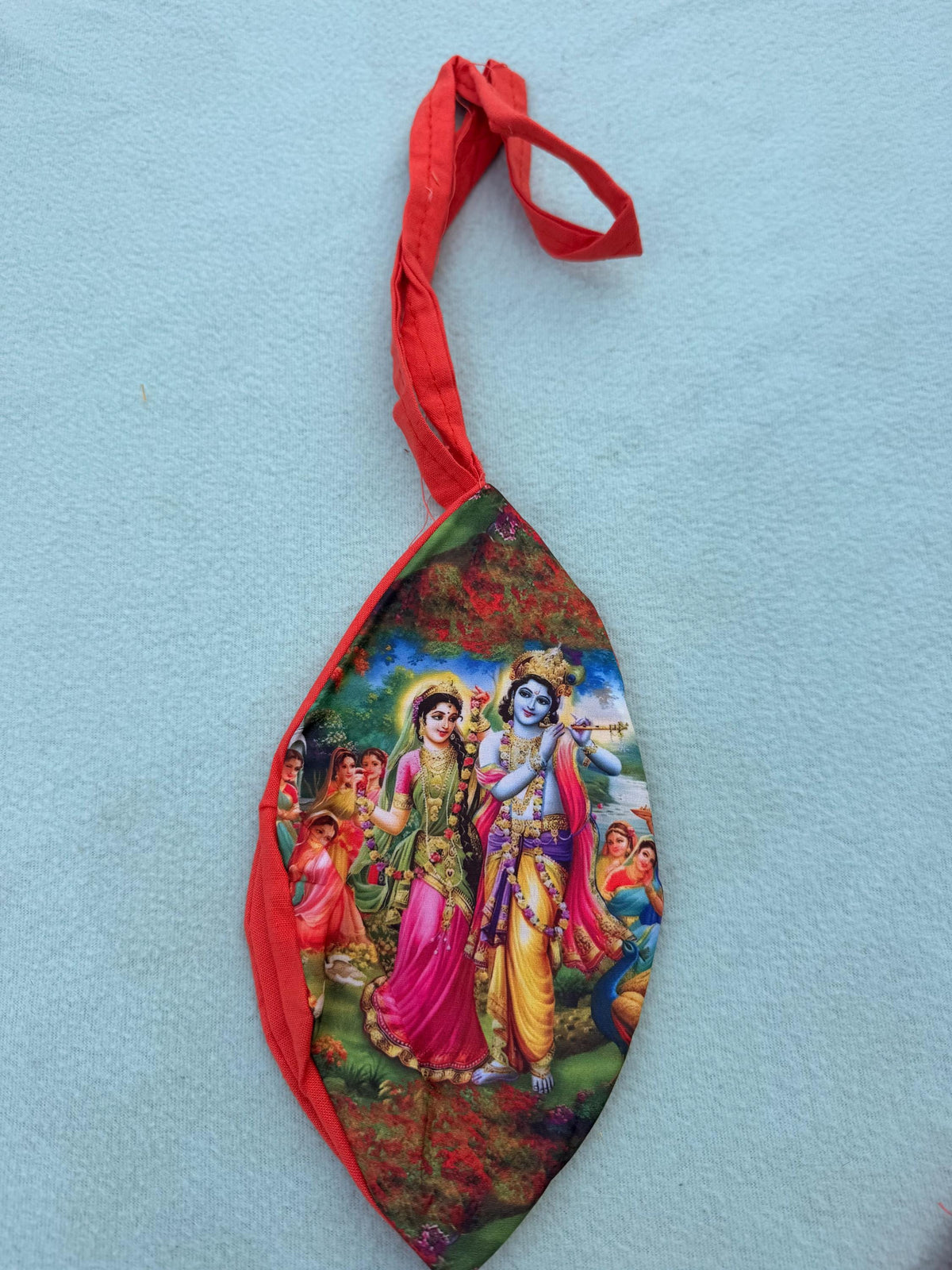 Handcrafted Japa Mala Bag | Gomukhi Rosary Chanting Pouch for Meditation Prayer