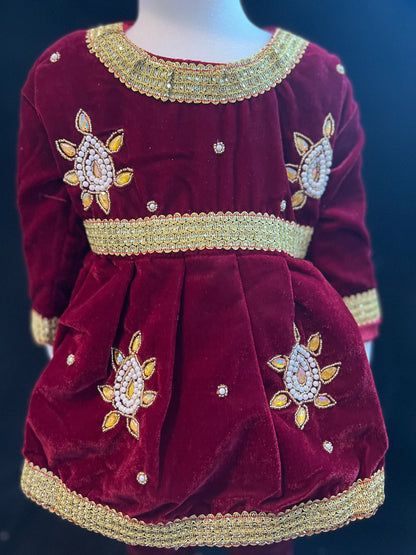 Pasni Dress for baby  Girls  / Weaning Ceremony