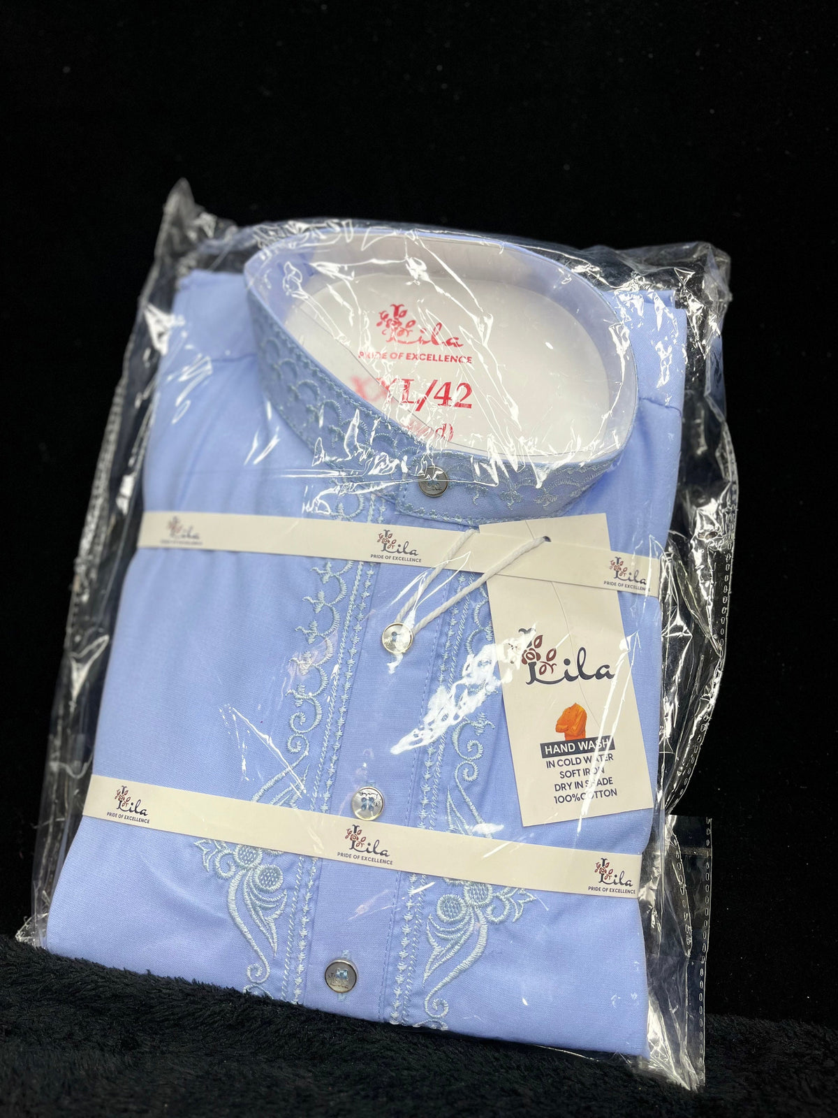 Handmade Cotton Kurta Pajama Set | Men's Mandarin Neck Kurtha Ethnic Wear