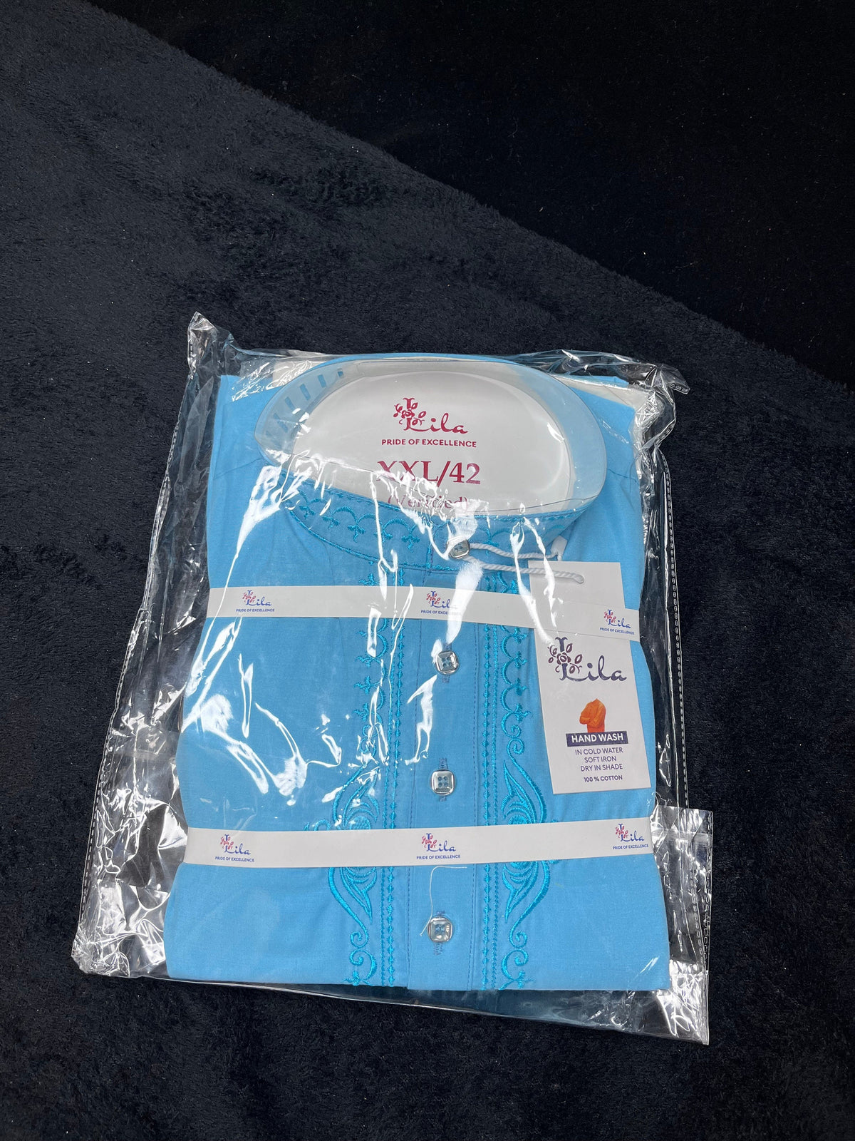 Handmade Cotton Kurta Pajama Set | Men's Mandarin Neck Kurtha Ethnic Wear