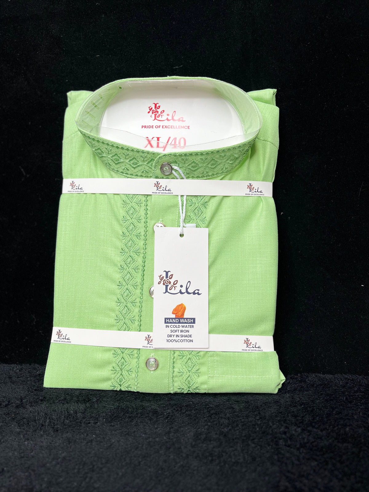 Handmade Cotton Kurta Pajama Set | Men's Mandarin Neck Kurtha Ethnic Wear