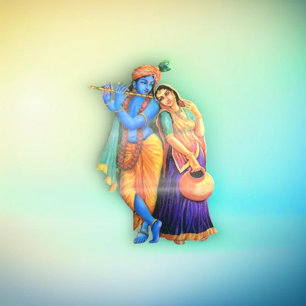 Hindu God 3D 5D Photo Print | Ganesh Laxmi Mata Radha Krishna Wall Art Decor