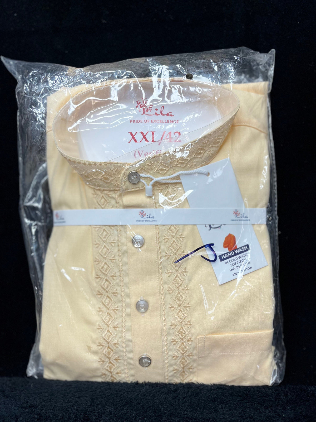 Handmade Cotton Kurta Pajama Set | Men's Mandarin Neck Kurtha Ethnic Wear