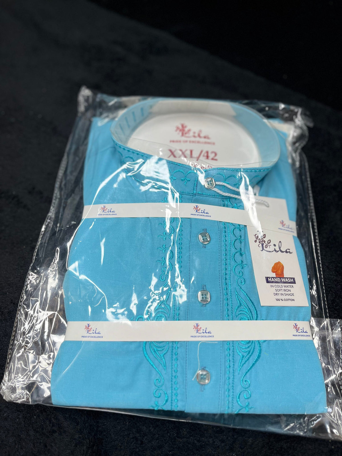 Handmade Cotton Kurta Pajama Set | Men's Mandarin Neck Kurtha Ethnic Wear