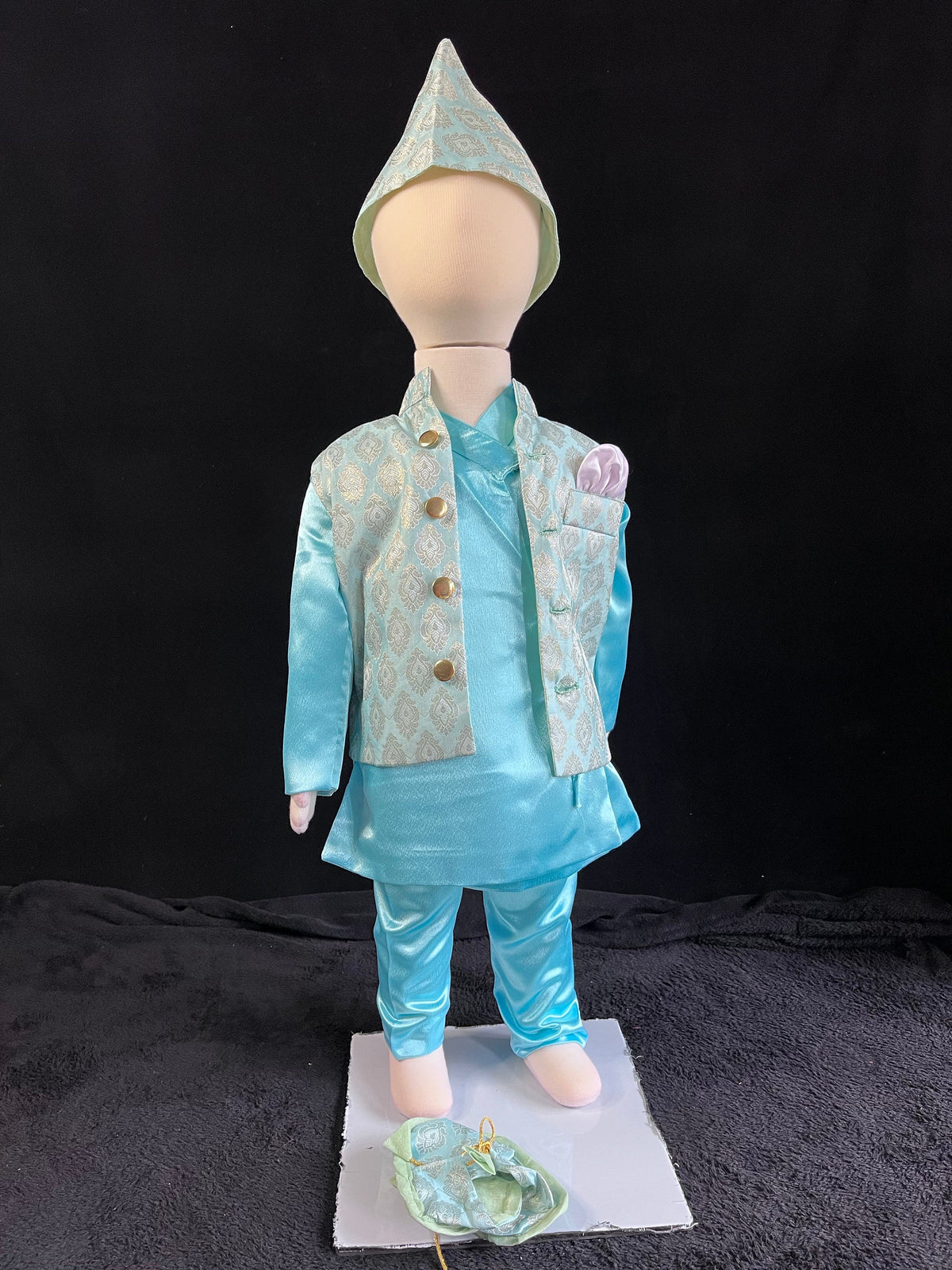 Baby Boy Pasni Dress | Weaning Rice Ceremony Outfit Nepali Traditional Daura Set