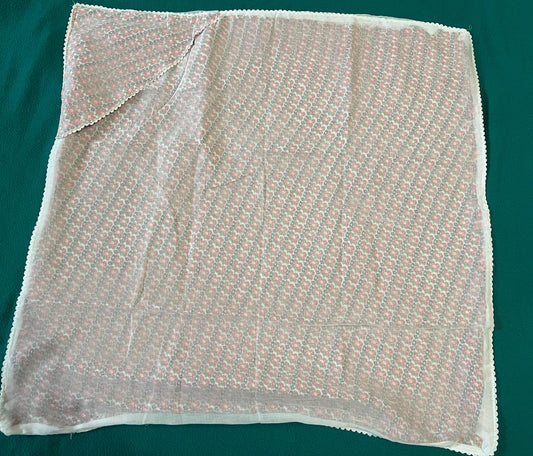 Newborn Muslin Dhaka Swaddle Blanket | Nepali Baby Wrap Soft Cotton