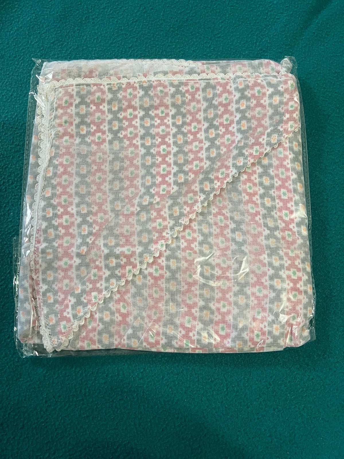 Newborn Muslin Dhaka Swaddle Blanket | Nepali Baby Wrap Soft Cotton