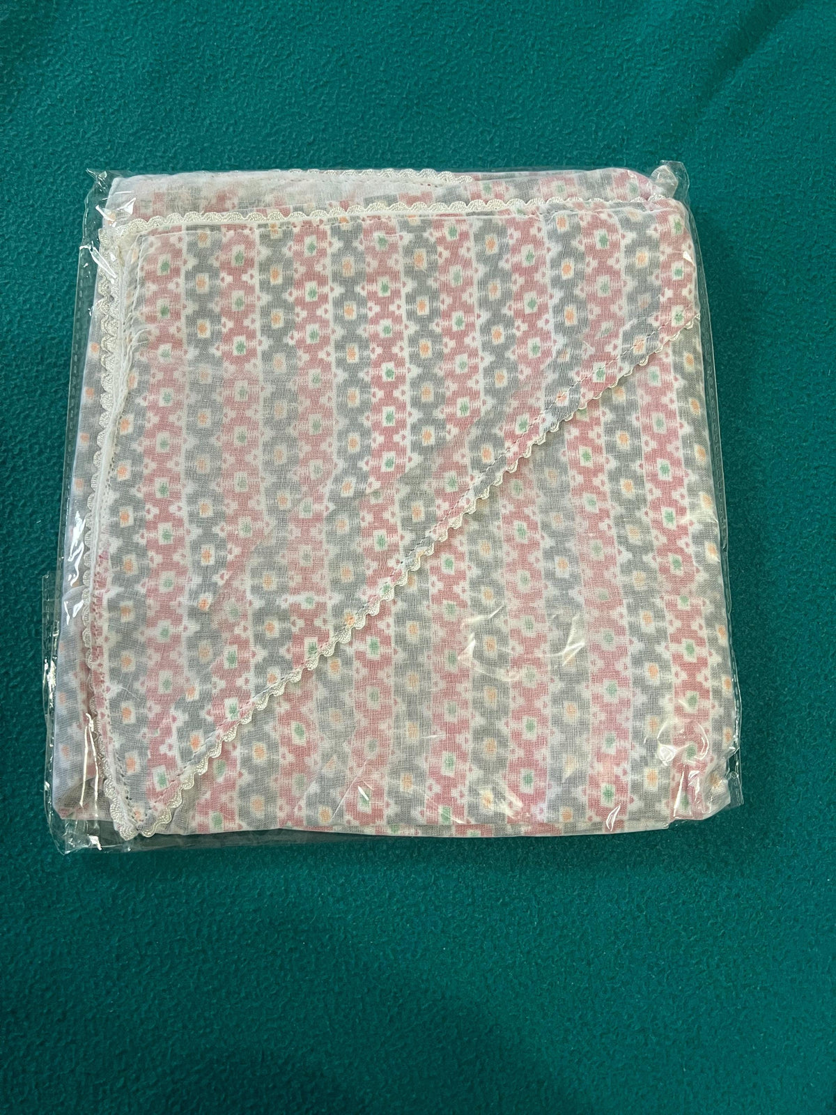 Newborn Muslin Dhaka Swaddle Blanket | Nepali Baby Wrap Soft Cotton