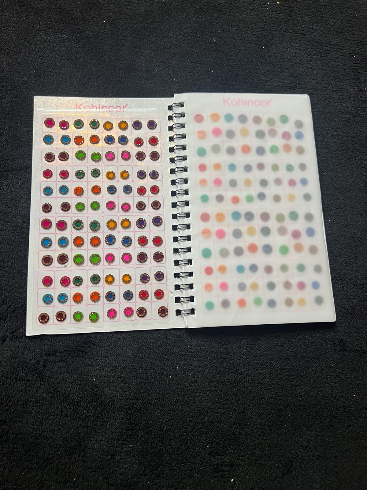 Vaishali Bindi Sticker Book | Kumkum Color Album for Married Hindu Women