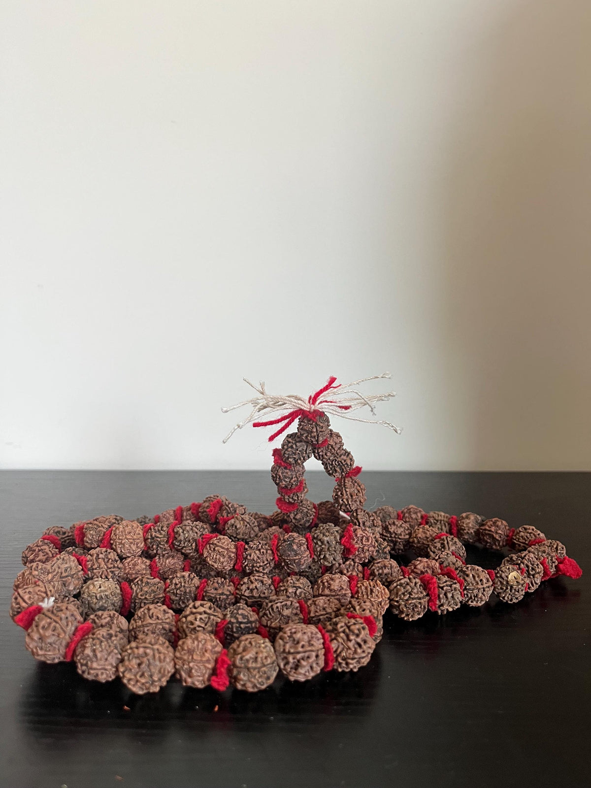 Rudraksha Mala Beads: 108 Prayer Beads for Meditation & Jewelry Making