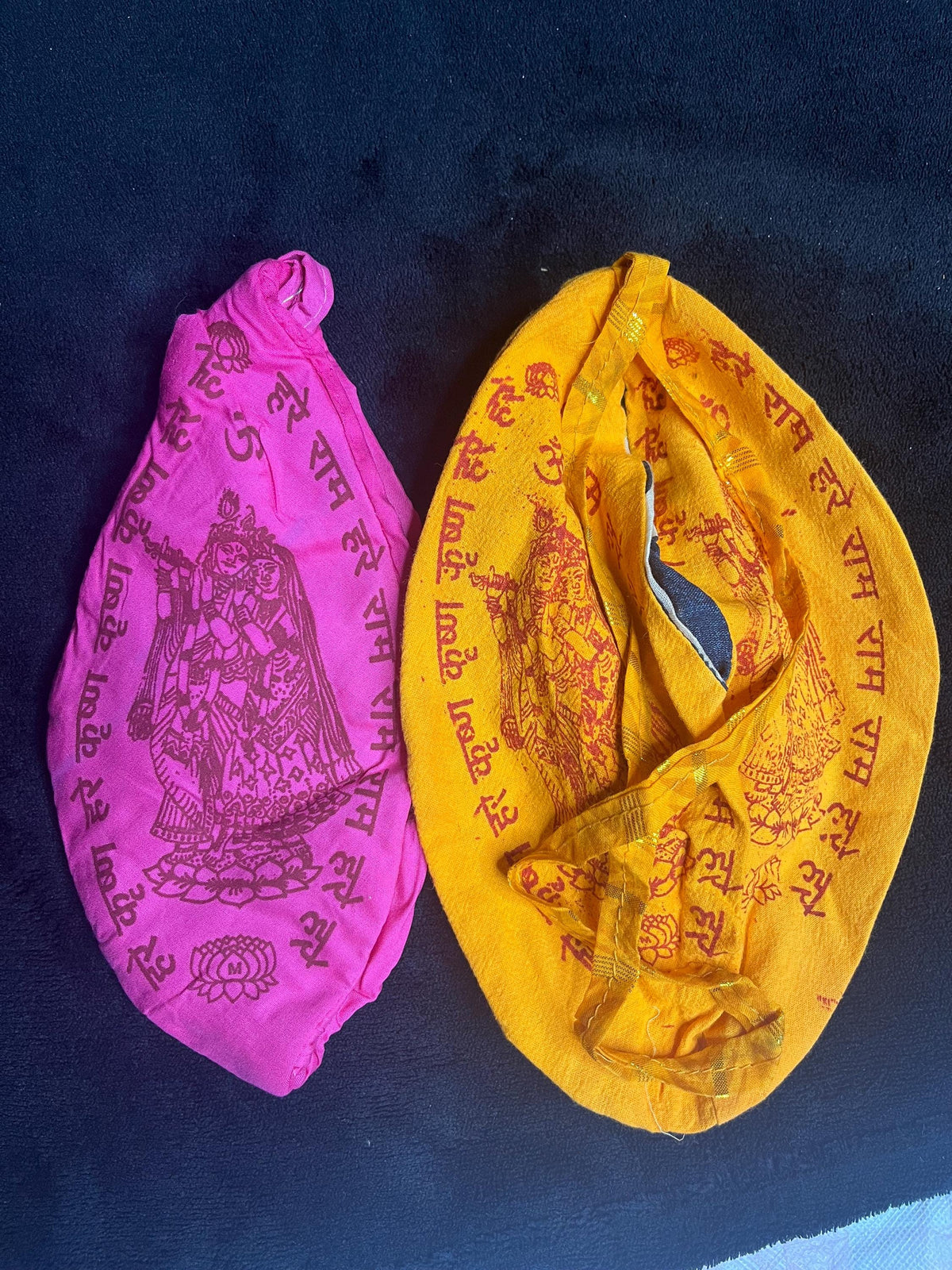 Handcrafted Japa Mala Bag | Gomukhi Rosary Chanting Pouch for Meditation Prayer