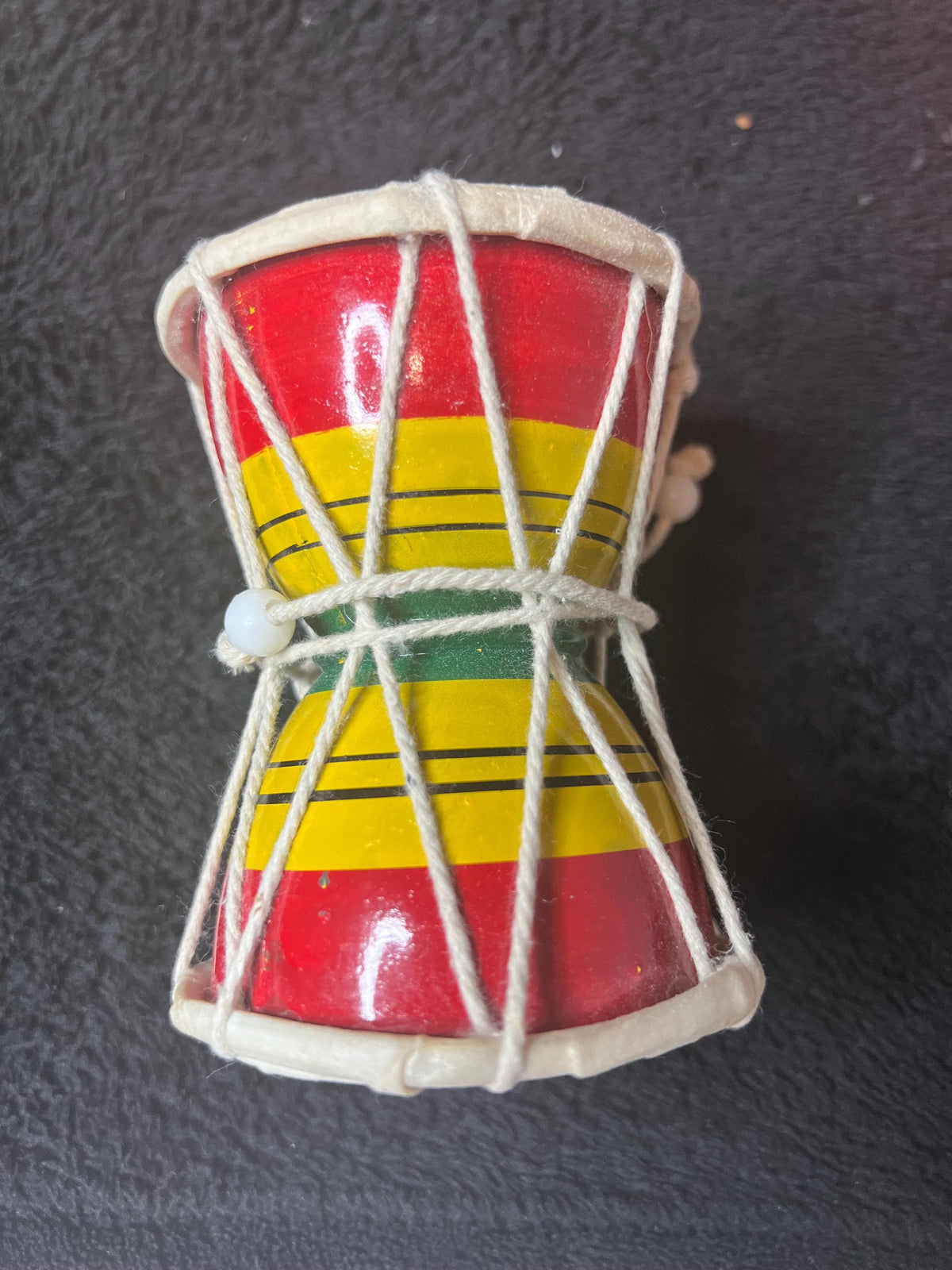Damroo Hand Percussion Drum | Indian Folk Musical Instrument 4x3 Inch Shiva