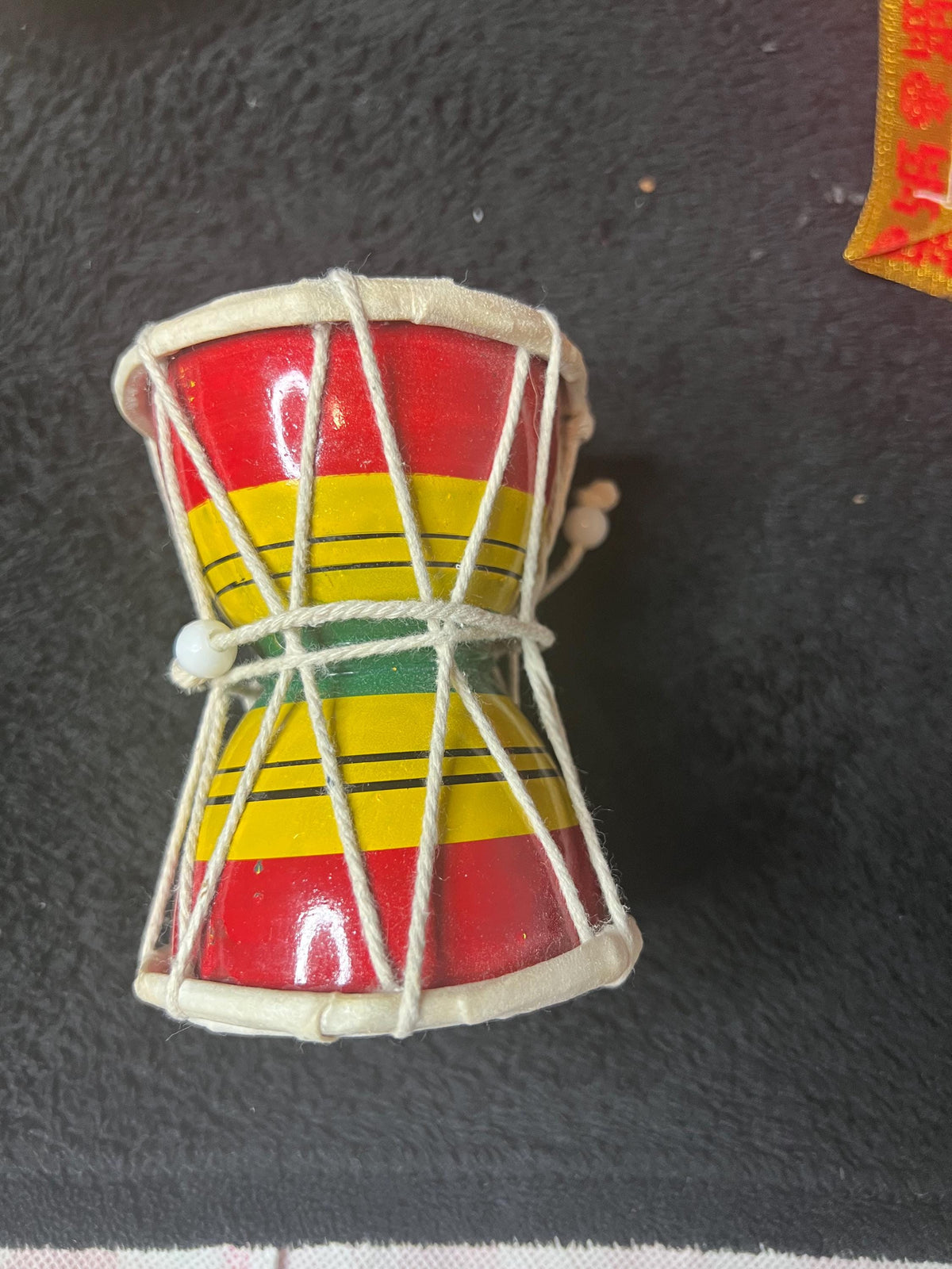 Damroo Hand Percussion Drum | Indian Folk Musical Instrument 4x3 Inch Shiva