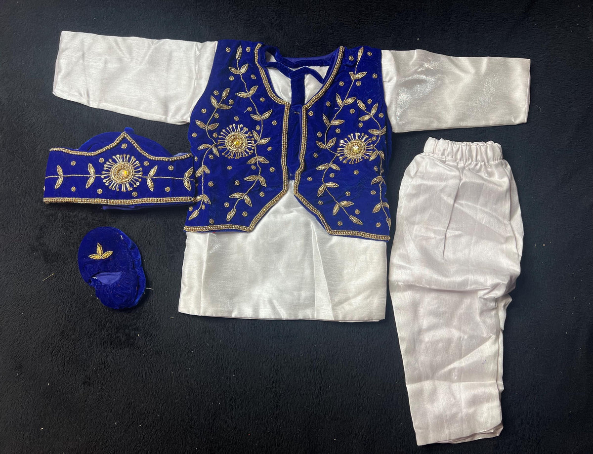 Baby Boy Pasni Dress | Weaning Rice Ceremony Outfit Nepali Traditional Daura Set