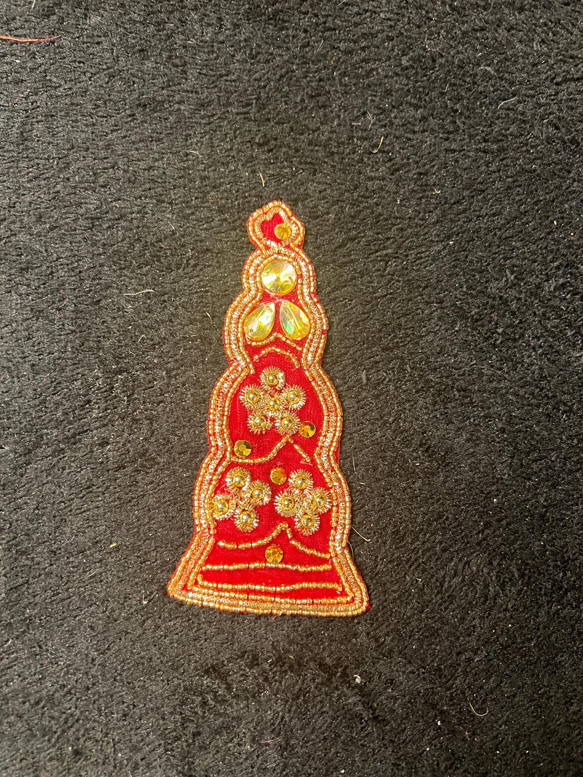 Nepali Sindur Chopne Applicator | Traditional Vermilion Powder Tool for Married Women