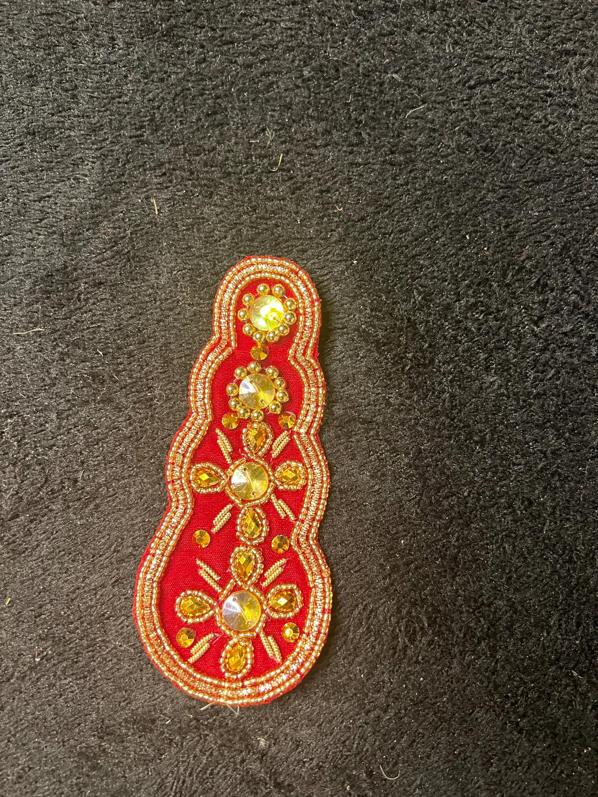 Nepali Sindur Chopne Applicator | Traditional Vermilion Powder Tool for Married Women