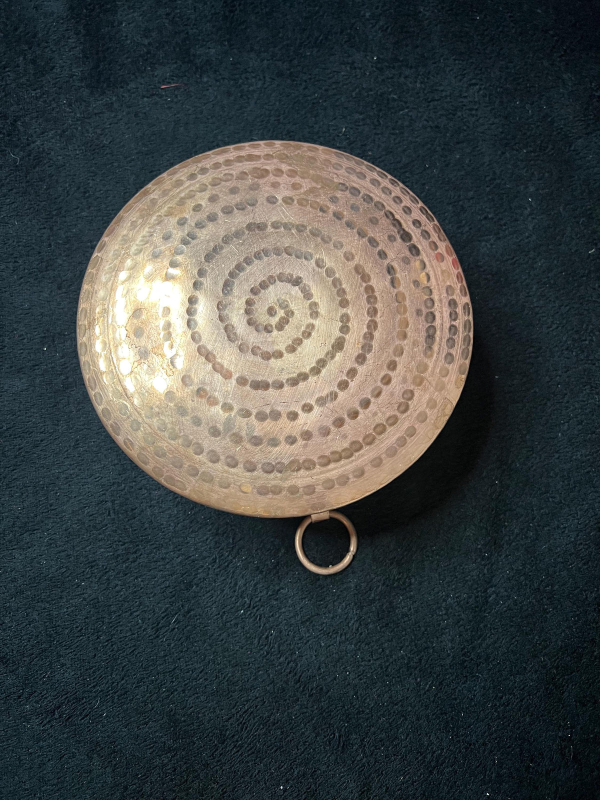 Pure Copper Khadkulo Bowl | Traditional Nepali Pooja Water Purifier 450g