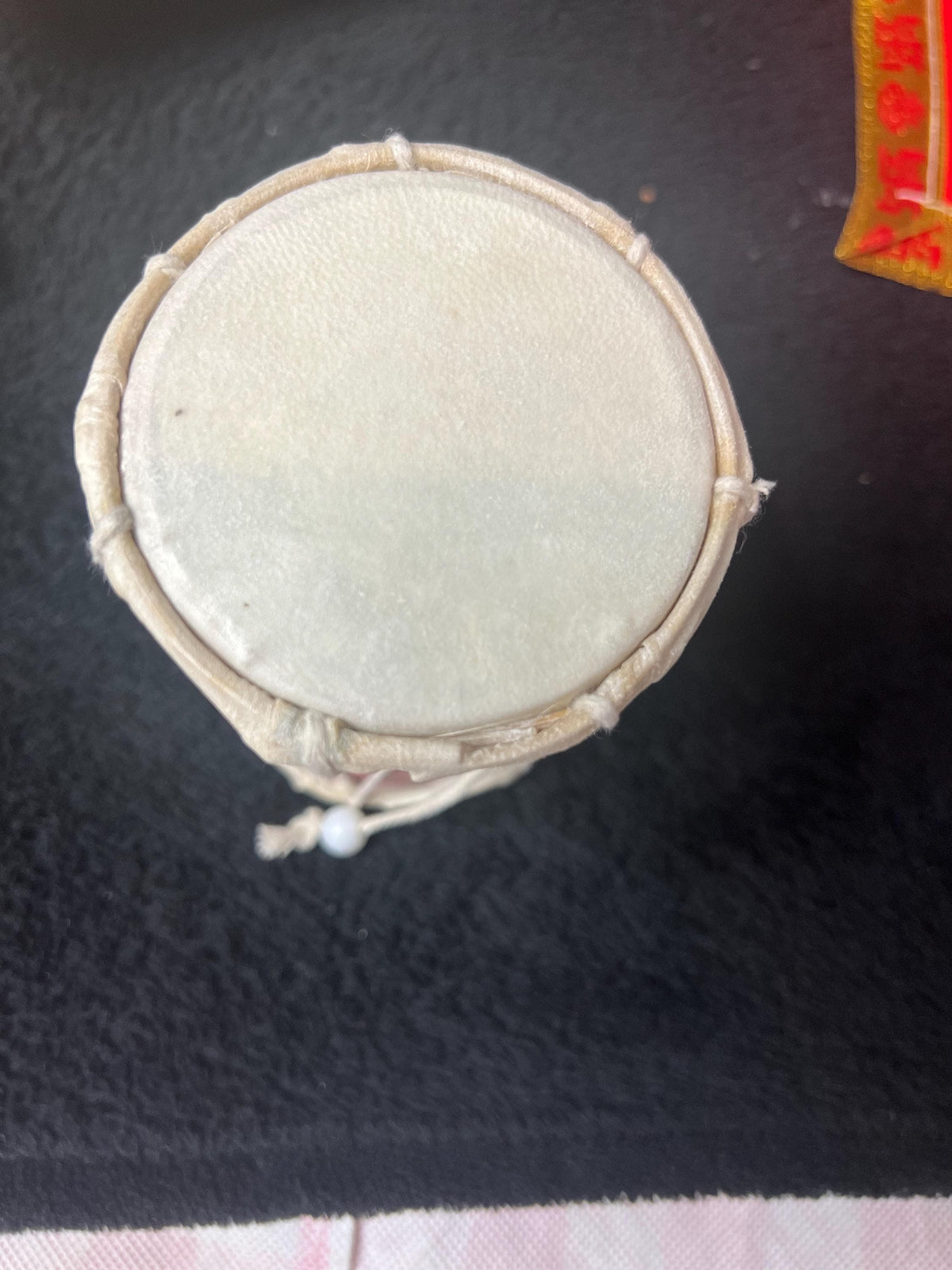 Damroo Hand Percussion Drum | Indian Folk Musical Instrument 4x3 Inch Shiva