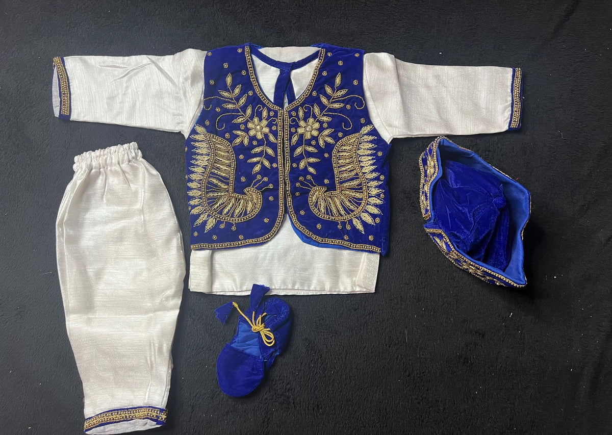 Baby Boy Pasni Dress | Weaning Rice Ceremony Outfit Nepali Traditional Daura Set