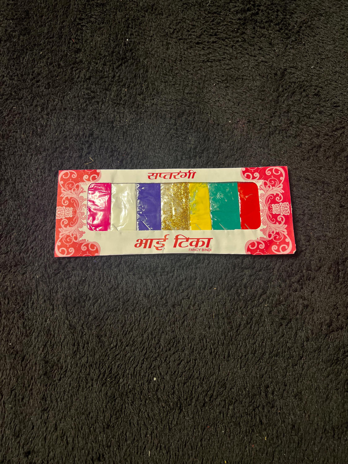 Saptarangi Bhai Tika Set | 7-Color Traditional Tihar Tika Powder for Bhai Tika Ceremony