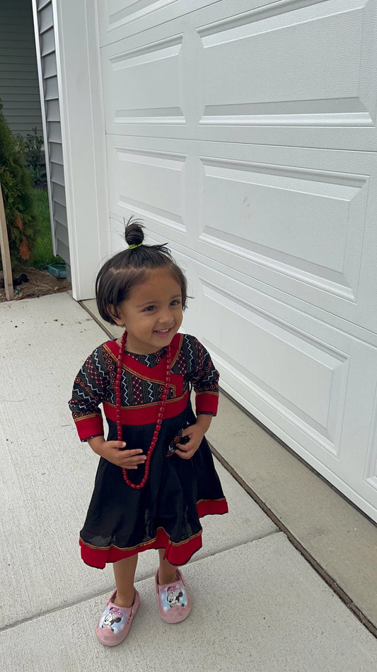 Newari Dress Maicha | Traditional Nepali Fashion for Girls and Women