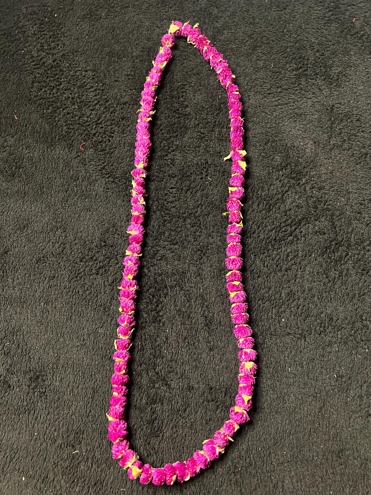 Makhmali Mala: Handmade Garland for Bhaitika