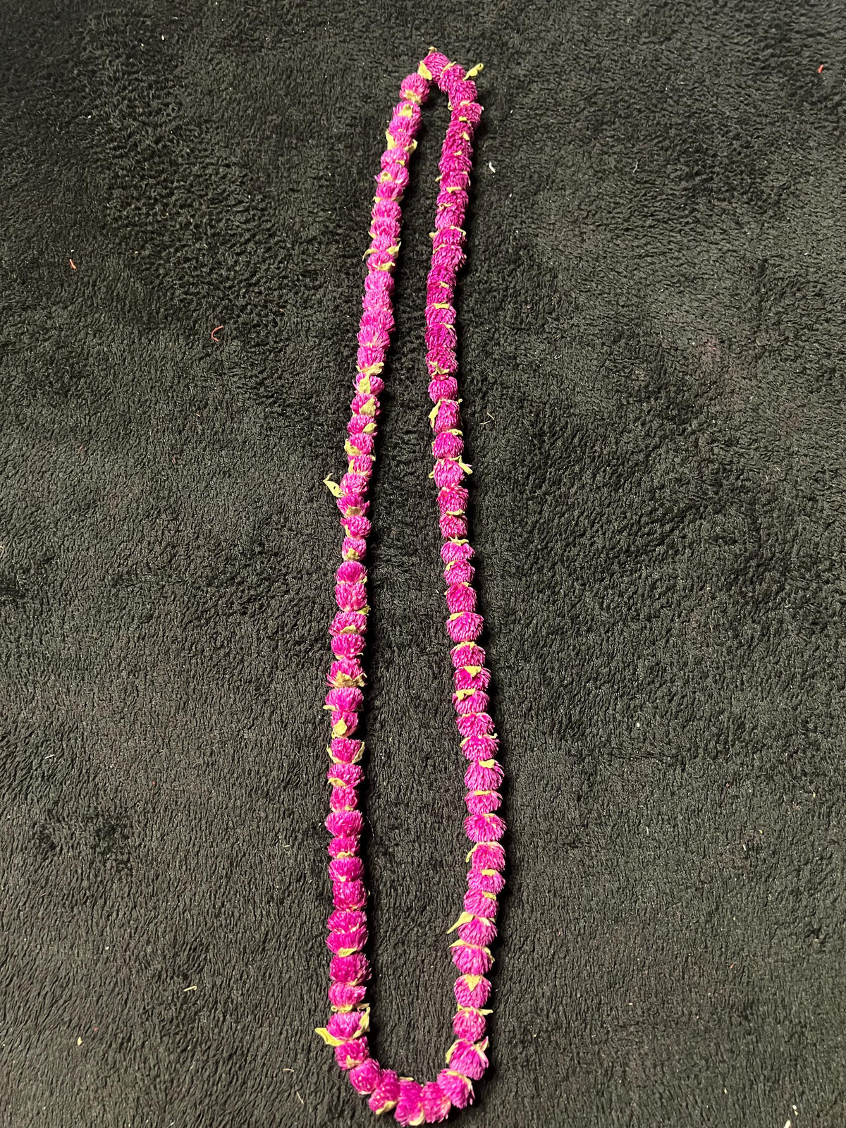 Makhmali Mala: Handmade Garland for Bhaitika