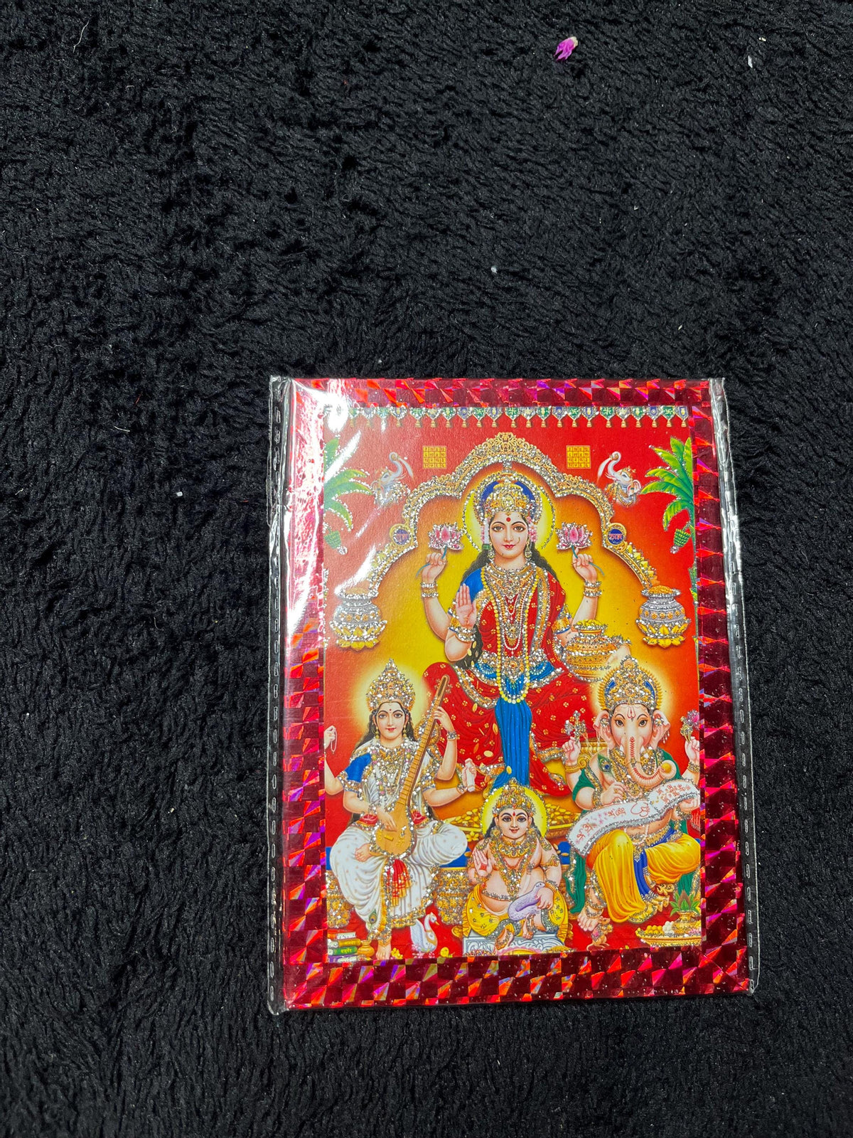 Laxmi Durga Mata Photo Print | Dashain Tihar Puja Decor Goddess Poster