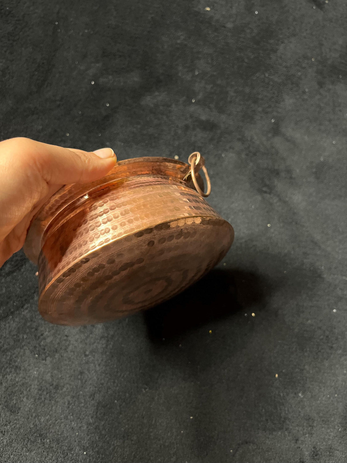 Pure Copper Khadkulo Bowl | Traditional Nepali Pooja Water Purifier 450g