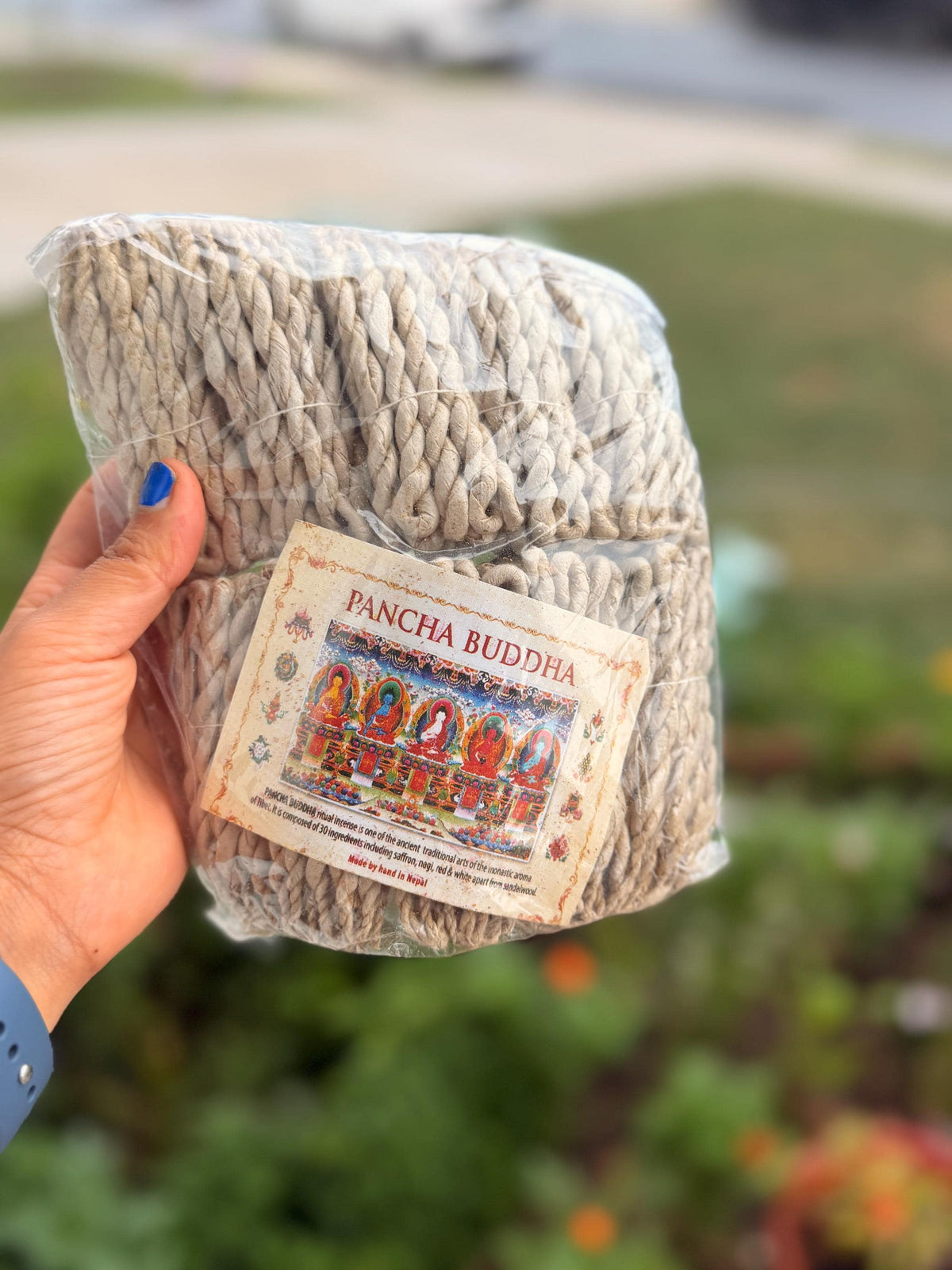 Nepali Bateko Dhup Rope Incense | Traditional Handmade Puja Incense Sticks for Meditation & Prayer