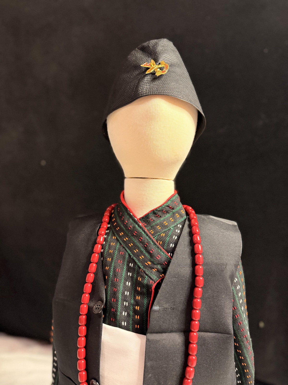 Newari Traditional Clothing for Kids, Nepali Toddler Boy Dress, Nepalese Cultural Outfit, Ethnic Festival Wear